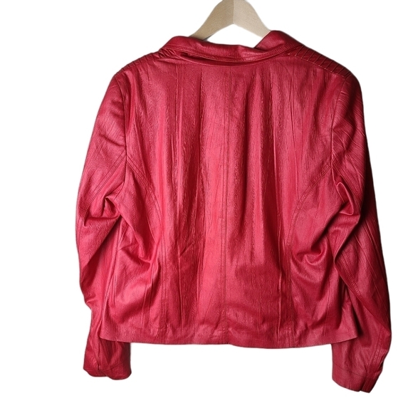 Proportion Petite Conrad C red long-sleeved jacket - Picture 10 of 12